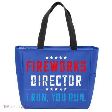 Fireworks Director If I Run You Run Tote Bag
