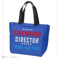 Fireworks Director If I Run You Run Tote Bag thumb 3