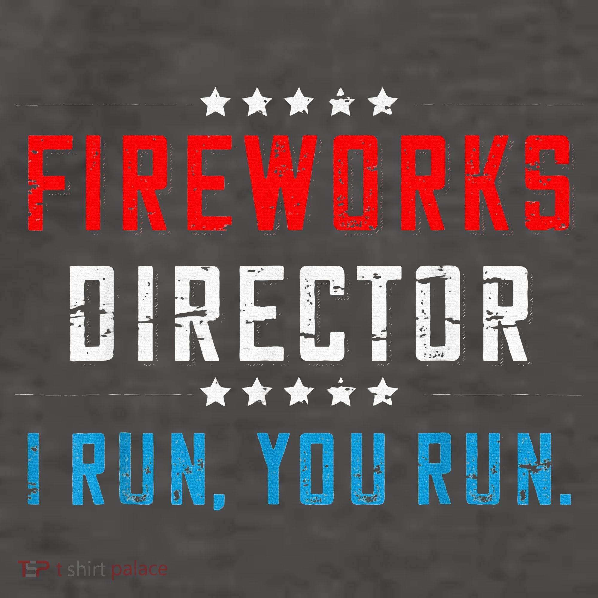 Fireworks Director If I Run You Run Vector Backpack