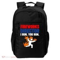 Fireworks Director I Run You Run Backpack thumb 0