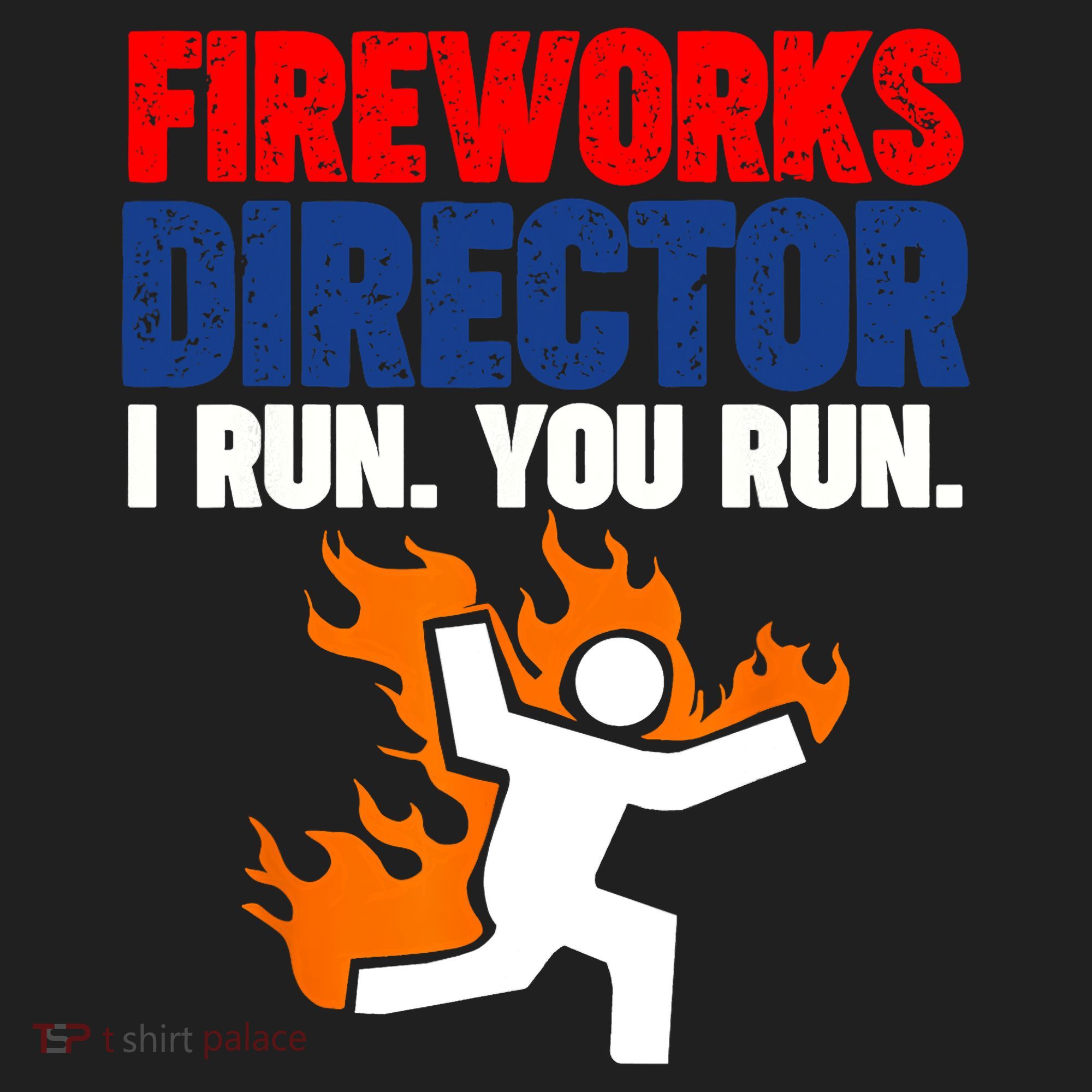 Fireworks Director I Run You Run Hat