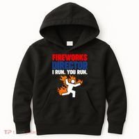 Fireworks Director I Run You Run Kids Hoodie thumb 0