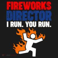 Fireworks Director I Run You Run Tote Bag thumb 4