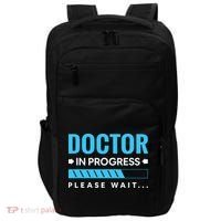 Funny Doctor In Progress Medical Students Impact Tech Backpack thumb 0