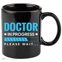 Funny Doctor In Progress Medical Students 11oz C Handle Ceramic Mug thumb 0