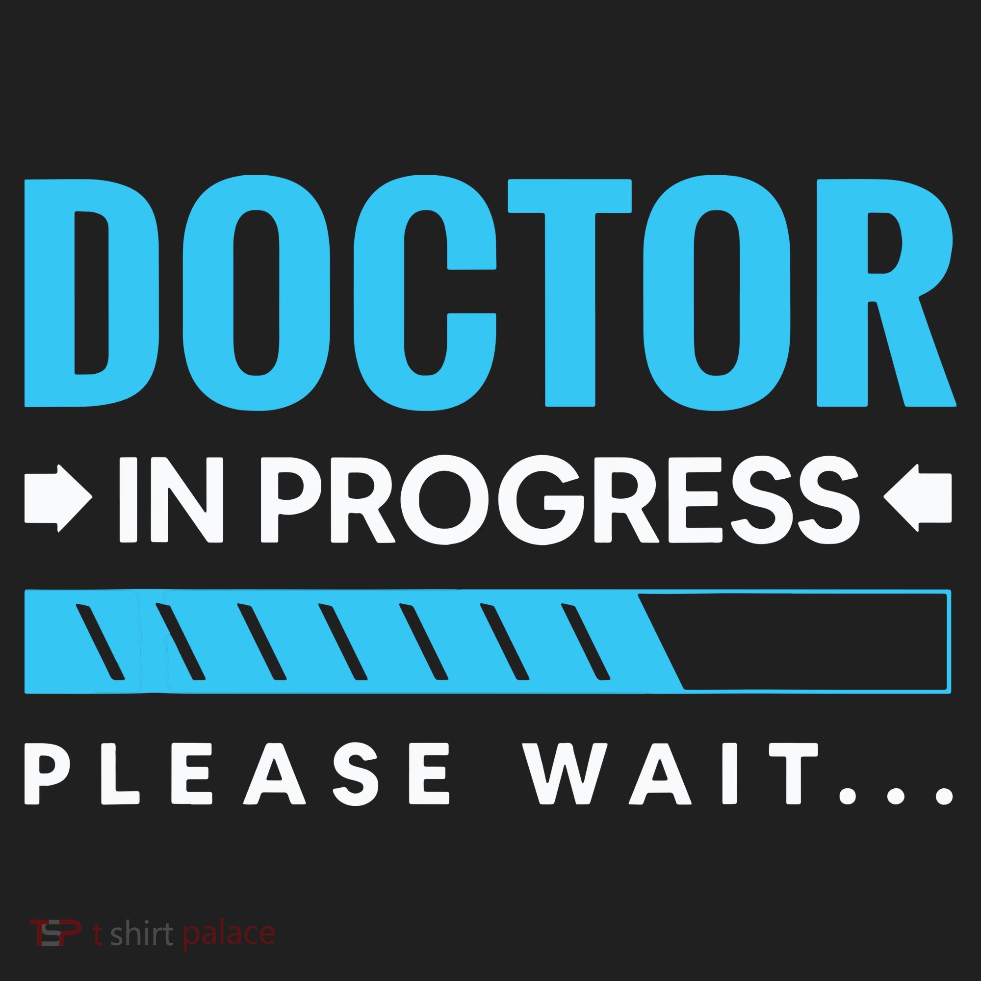 Funny Doctor In Progress Medical Students Golf Towel
