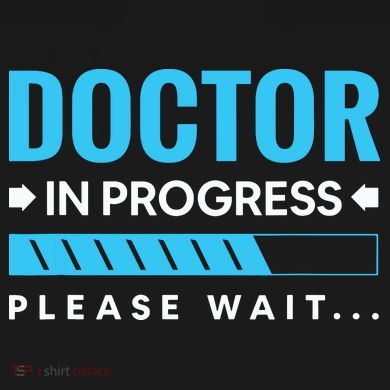 Funny Doctor In Progress Medical Students Women's Perfect Tri Rocker Tank