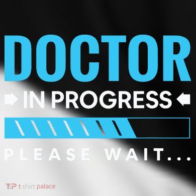 Funny Doctor In Progress Medical Students Toddler Fine Jersey T-Shirt