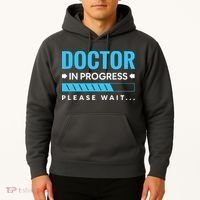 Funny Doctor In Progress Medical Students Hoodie thumb 2