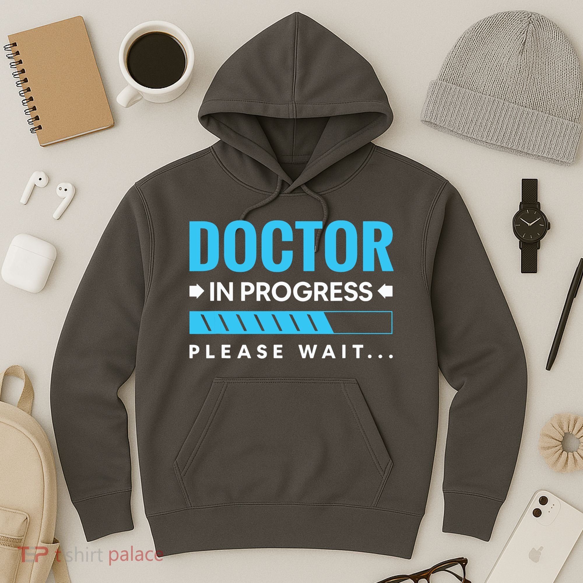 Funny Doctor In Progress Medical Students Hoodie