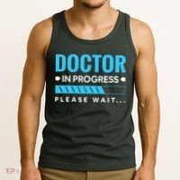 Funny Doctor In Progress Medical Students Tank Top thumb 3
