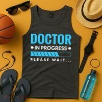 Funny Doctor In Progress Medical Students Tank Top thumb 4