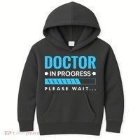 Funny Doctor In Progress Medical Students Kids Hoodie thumb 0