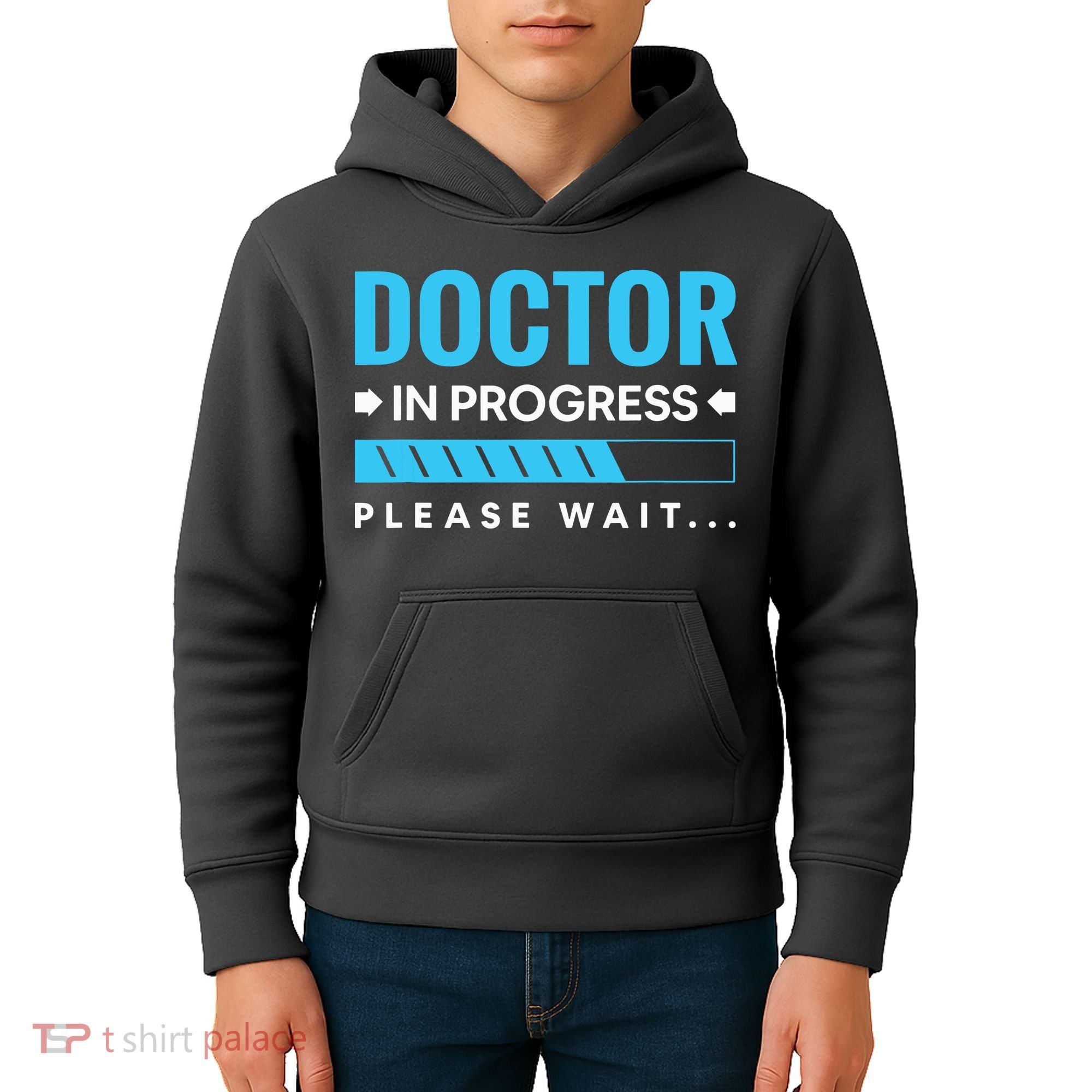 Funny Doctor In Progress Medical Students Kids Hoodie