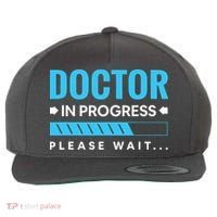Funny Doctor In Progress Medical Students Wool Snapback Cap thumb 0