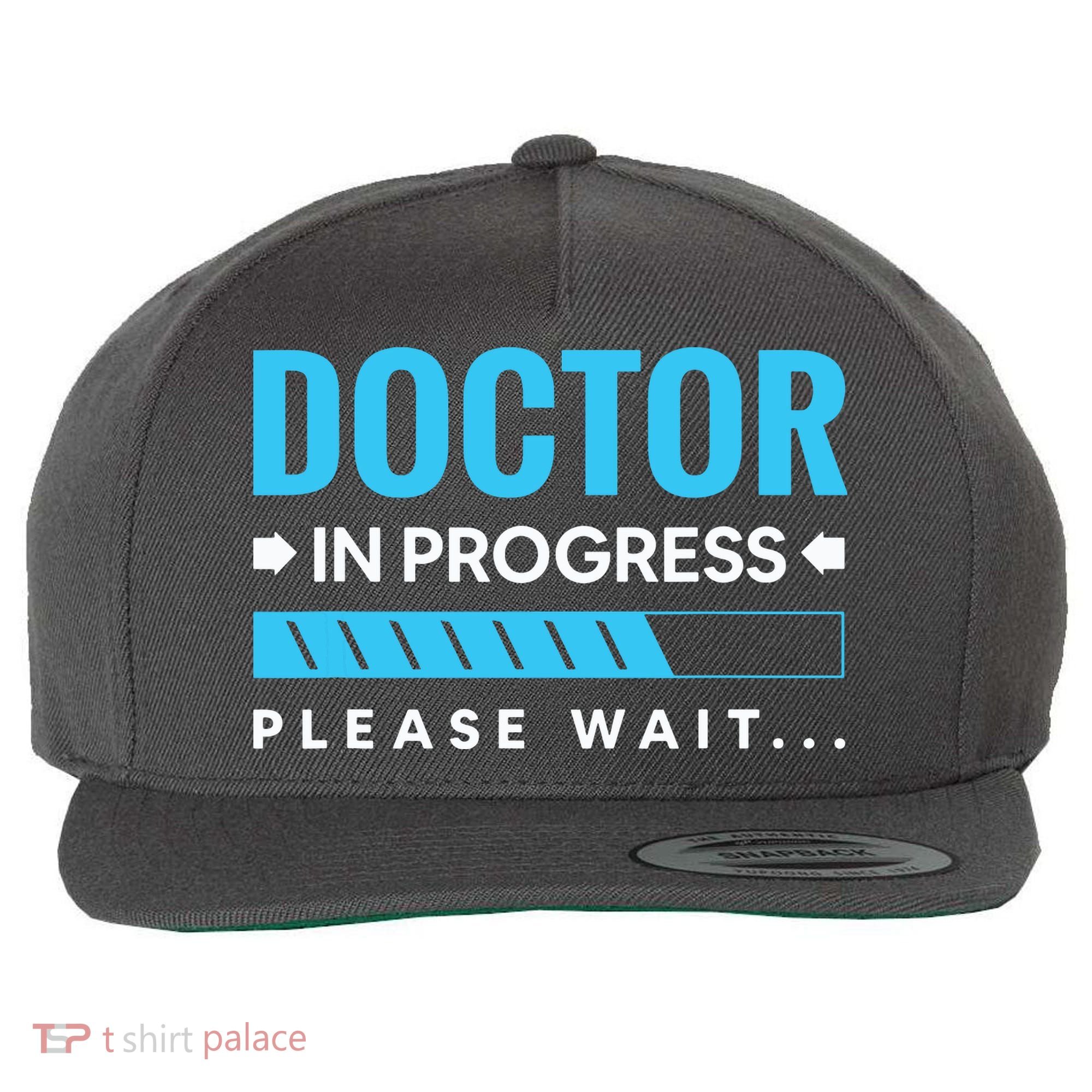 Funny Doctor In Progress Medical Students Wool Snapback Cap