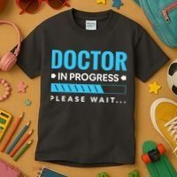 Funny Doctor In Progress Medical Students Kids T-Shirt thumb 3