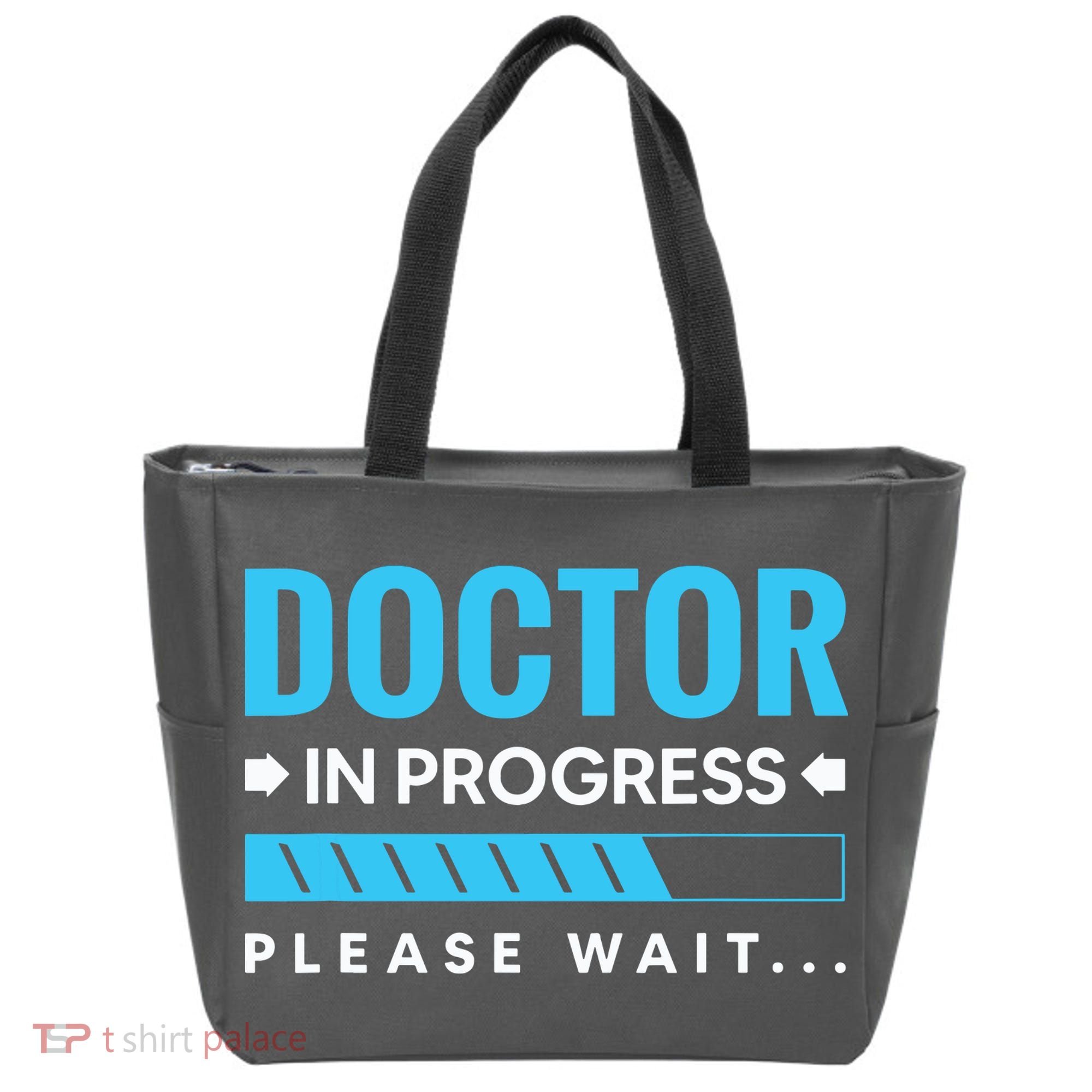Funny Doctor In Progress Medical Students Tote Bag