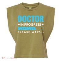 Funny Doctor In Progress Medical Students Garment-Dyed Women's Muscle Tee thumb 0