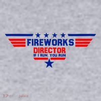 Fireworks Director If I Run You Run Women's Sweatshirt thumb 2