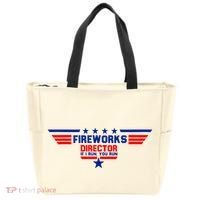 Fireworks Director If I Run You Run Tote Bag thumb 0
