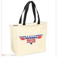 Fireworks Director If I Run You Run Tote Bag thumb 2