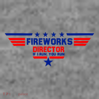 Fireworks Director If I Run You Run Toddler Hoodie thumb 2