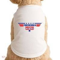Fireworks Director If I Run You Run Doggie Tank thumb 0