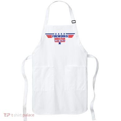 Fireworks Director If I Run You Run Apron
