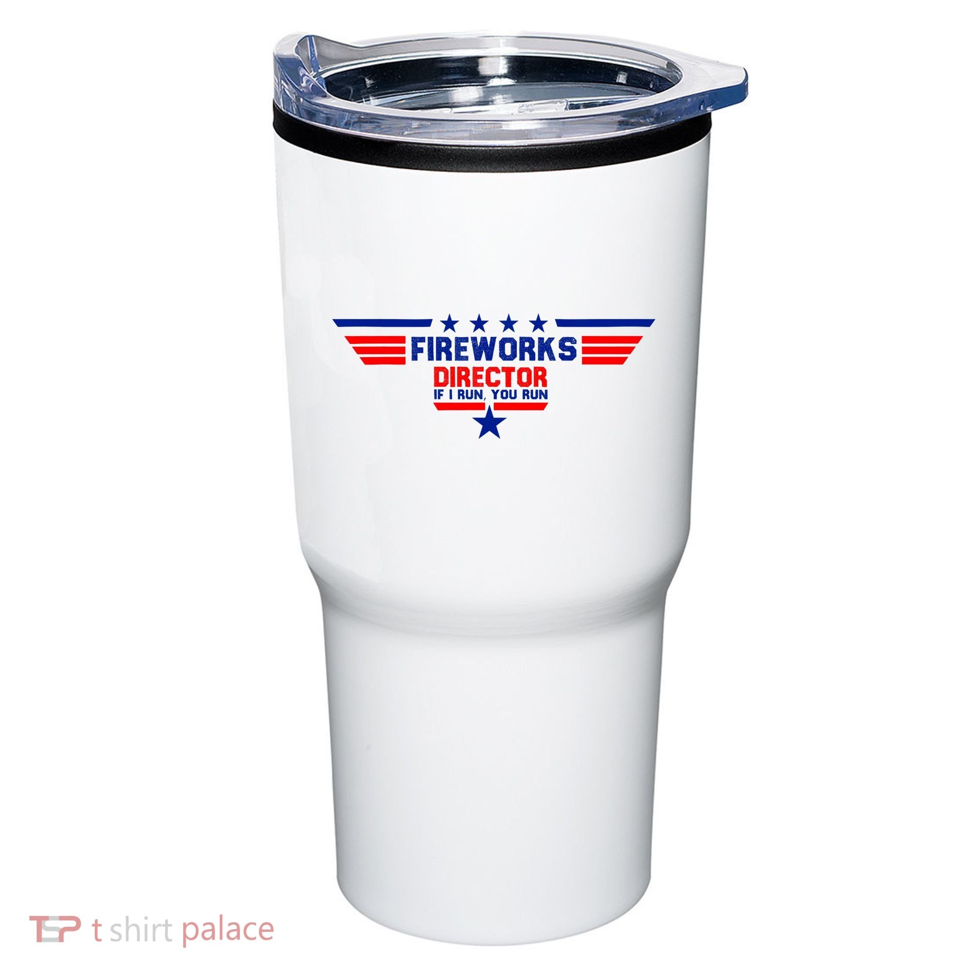 Fireworks Director If I Run You Run Tumbler