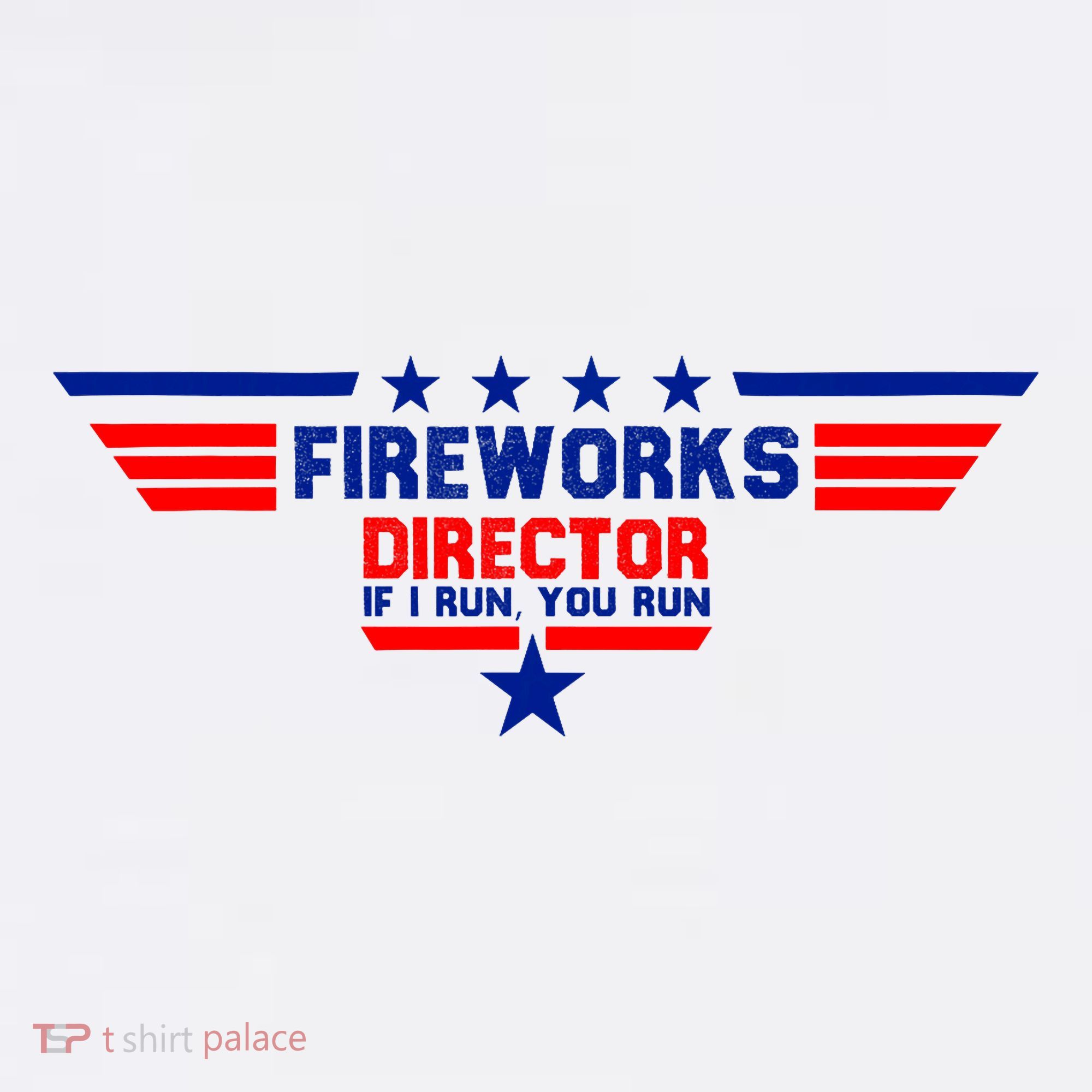 Fireworks Director If I Run You Run Mousepad