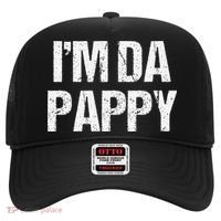 Fathers Day I'M Da Pappy Grandpappy Fathers Day Present Hat thumb 0