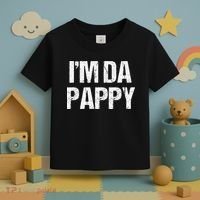 Fathers Day I'M Da Pappy Grandpappy Fathers Day Present Toddler T-Shirt thumb 3