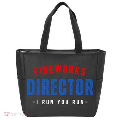 Fireworks Director If I Run You Run Tote Bag