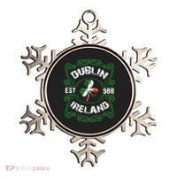 Funny Dublin Ireland Saint Patricks Day Green Shamrock Gifts Ornament thumb 0