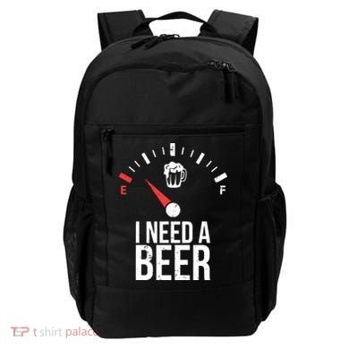 Funny Drinking I Need A Beer Meter Backpack