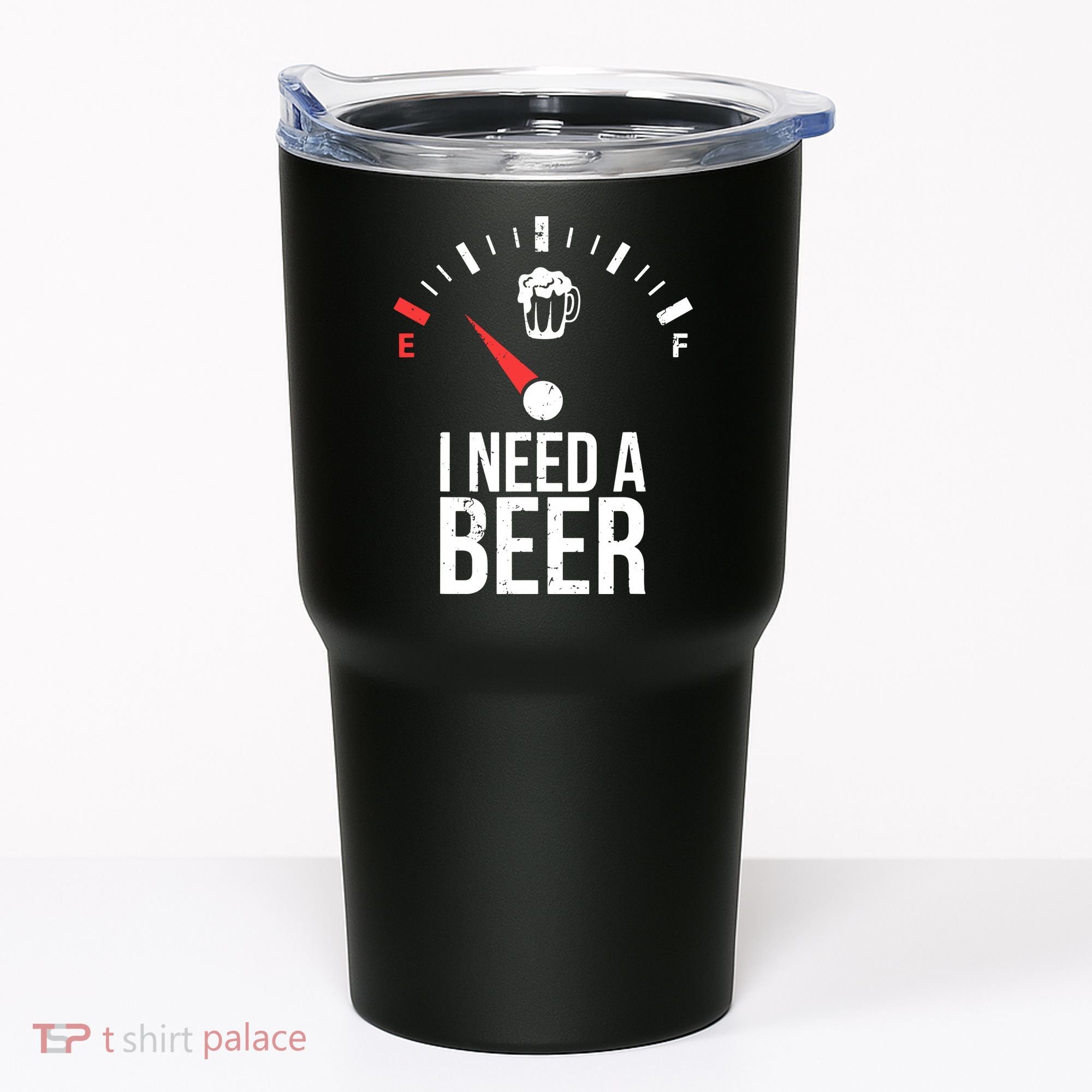 Funny Drinking I Need A Beer Meter Tumbler