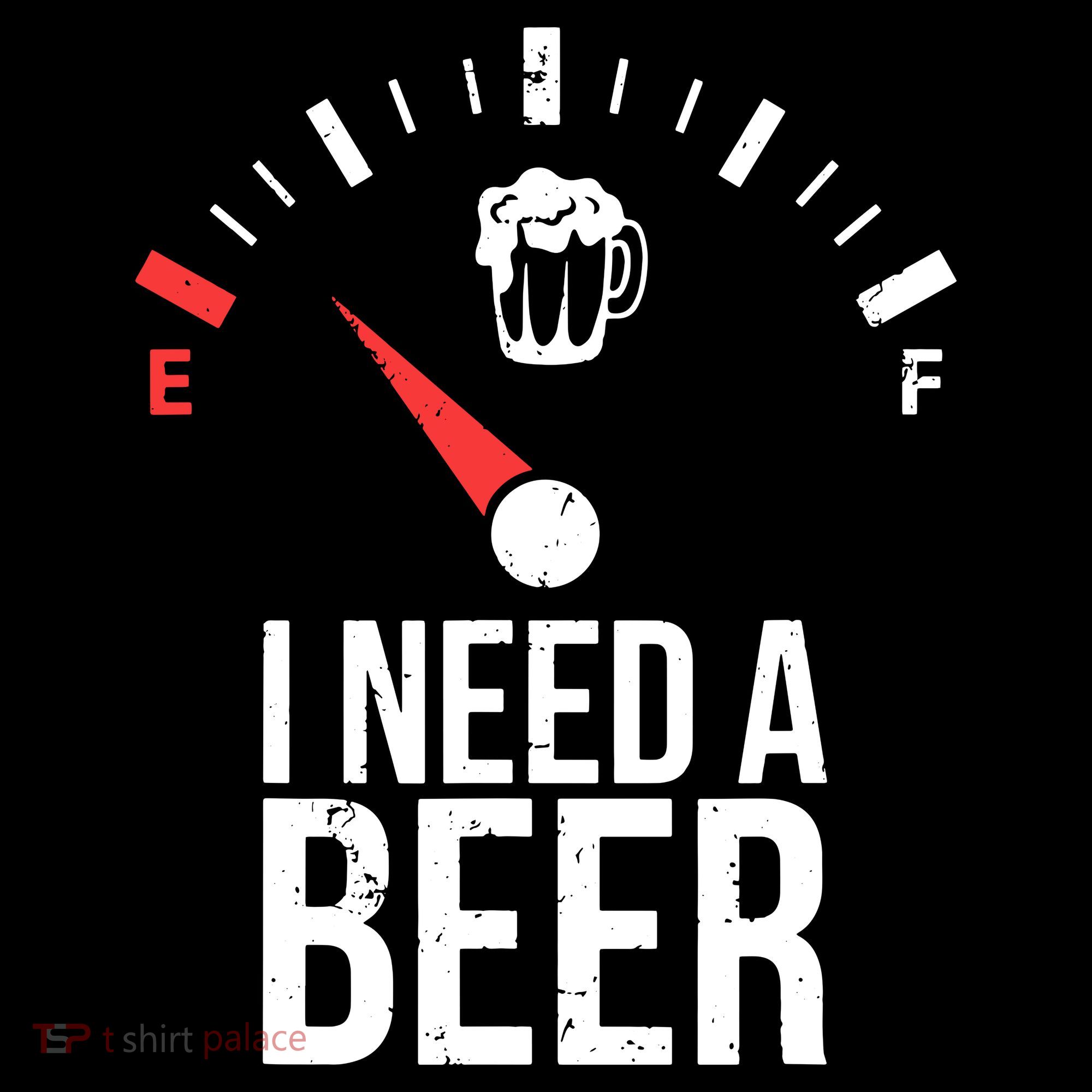 Funny Drinking I Need A Beer Meter Ornament