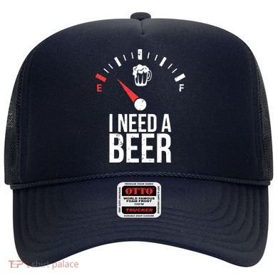 Funny Drinking I Need A Beer Meter Hat