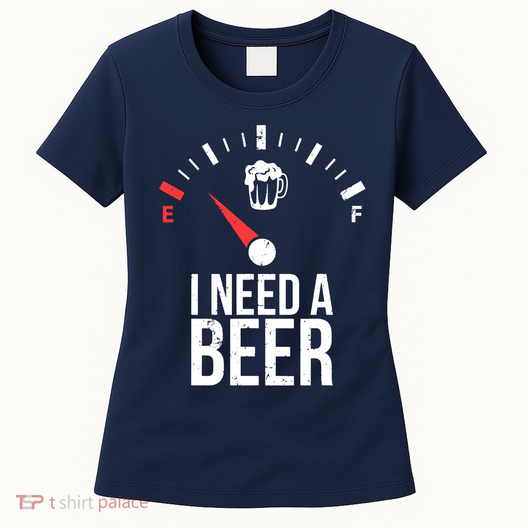 Funny Drinking I Need A Beer Meter Women's T-Shirt