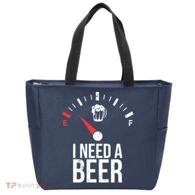Funny Drinking I Need A Beer Meter Tote Bag