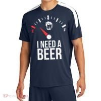Funny Drinking I Need A Beer Meter Sport-Tek Competitor United Soccer Jersey thumb 0