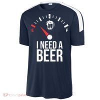 Funny Drinking I Need A Beer Meter Sport-Tek Competitor United Soccer Jersey thumb 2