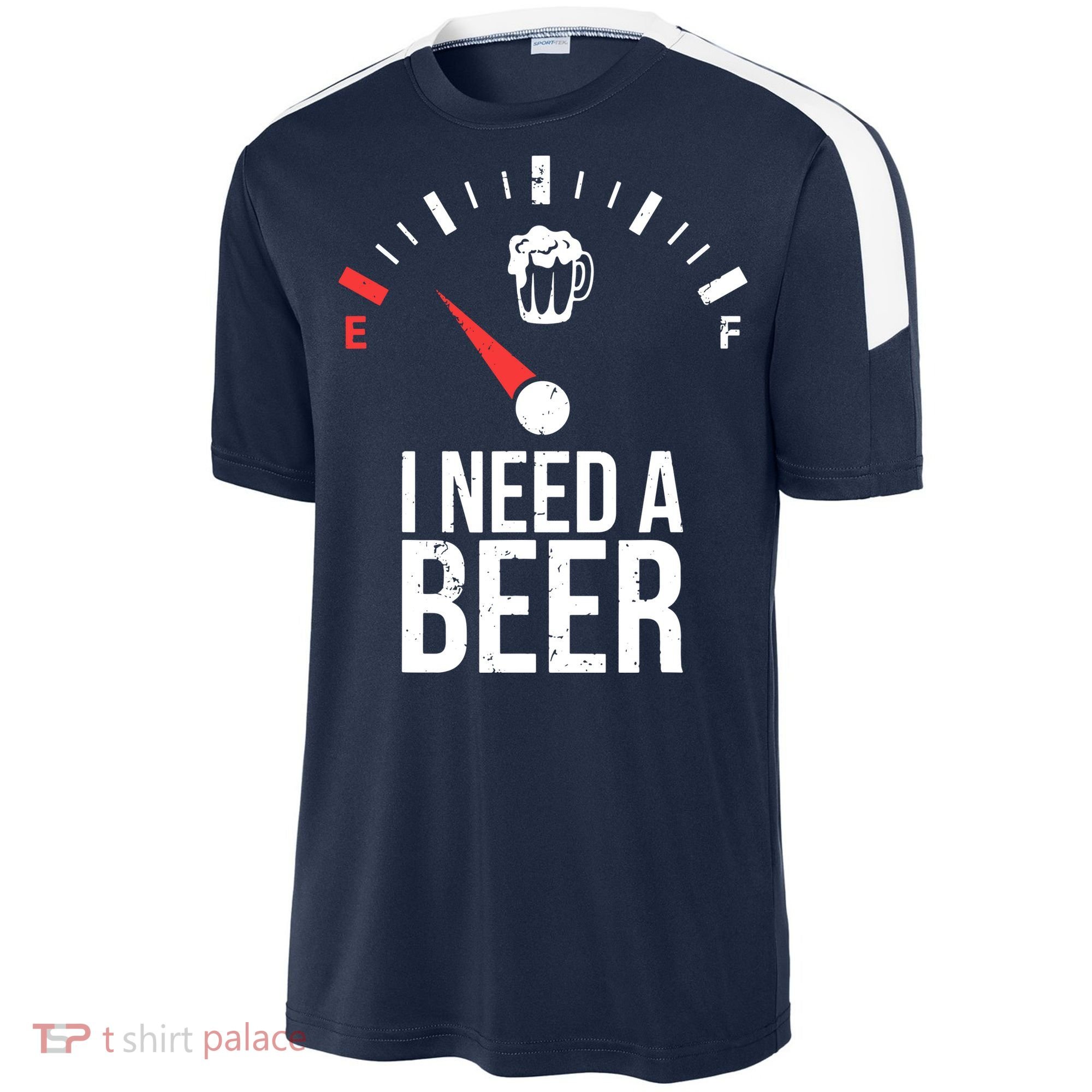 Funny Drinking I Need A Beer Meter Sport-Tek Competitor United Soccer Jersey
