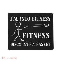 Fitness Discs Into Basket Frisbee Golf Frolf Women Mousepad thumb 0