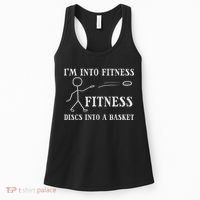 Fitness Discs Into Basket Frisbee Golf Frolf Women Women's Tank Top thumb 0