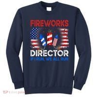 Fireworks Director If I Run We All Run US 4th Of July Sweatshirt thumb 0
