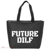 Future Dilf I Love Dilfs Humor Funny Dilf FatherS Day Tote Bag thumb 0