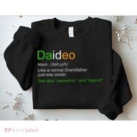 Funny Daideo Ireland Grandfather Grandpa Definition Sweatshirt thumb 2
