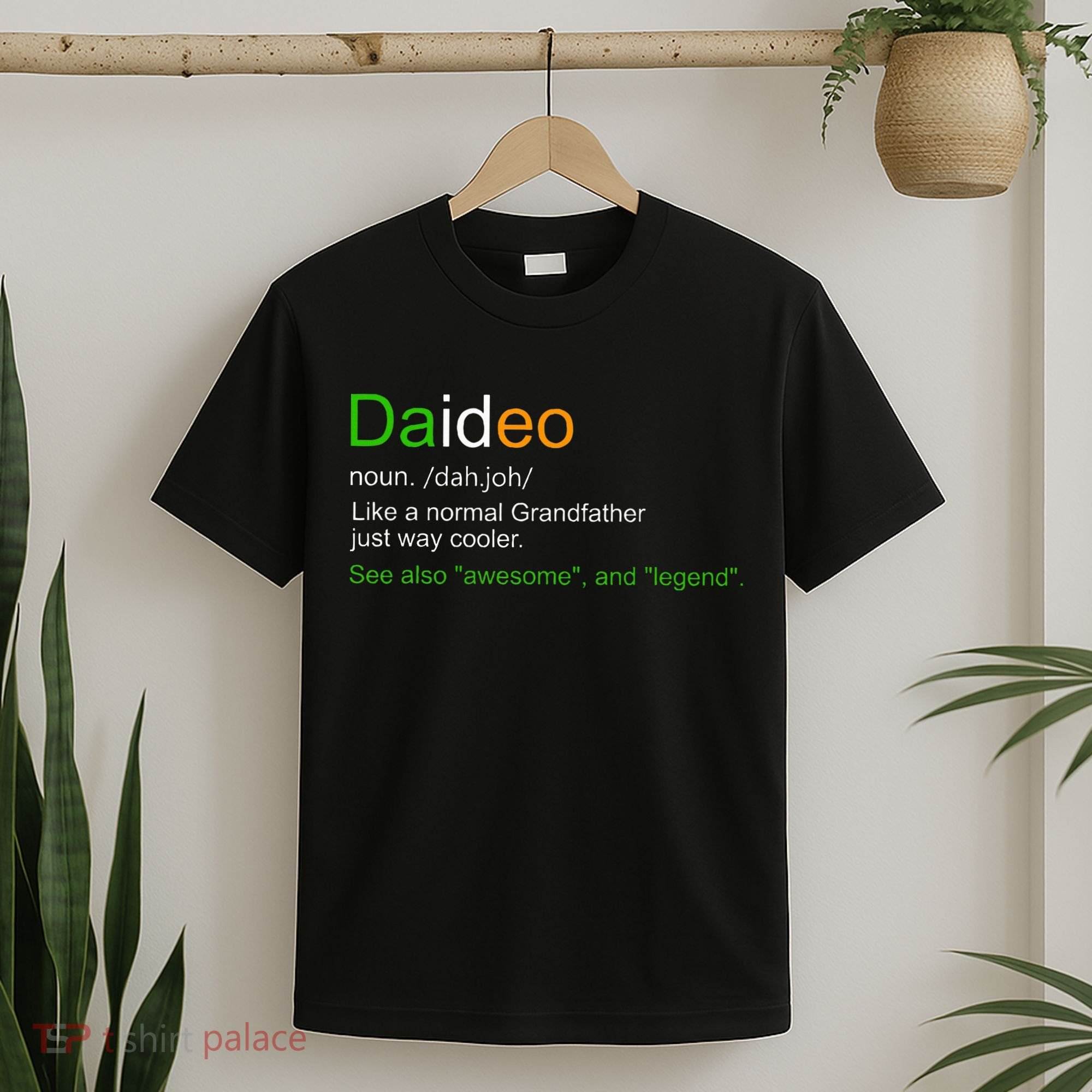 Funny Daideo Ireland Grandfather Grandpa Definition T-Shirt